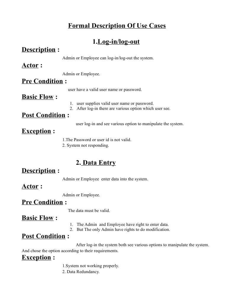 Use Cases for System User Actions | PDF | Patient | Computer Data