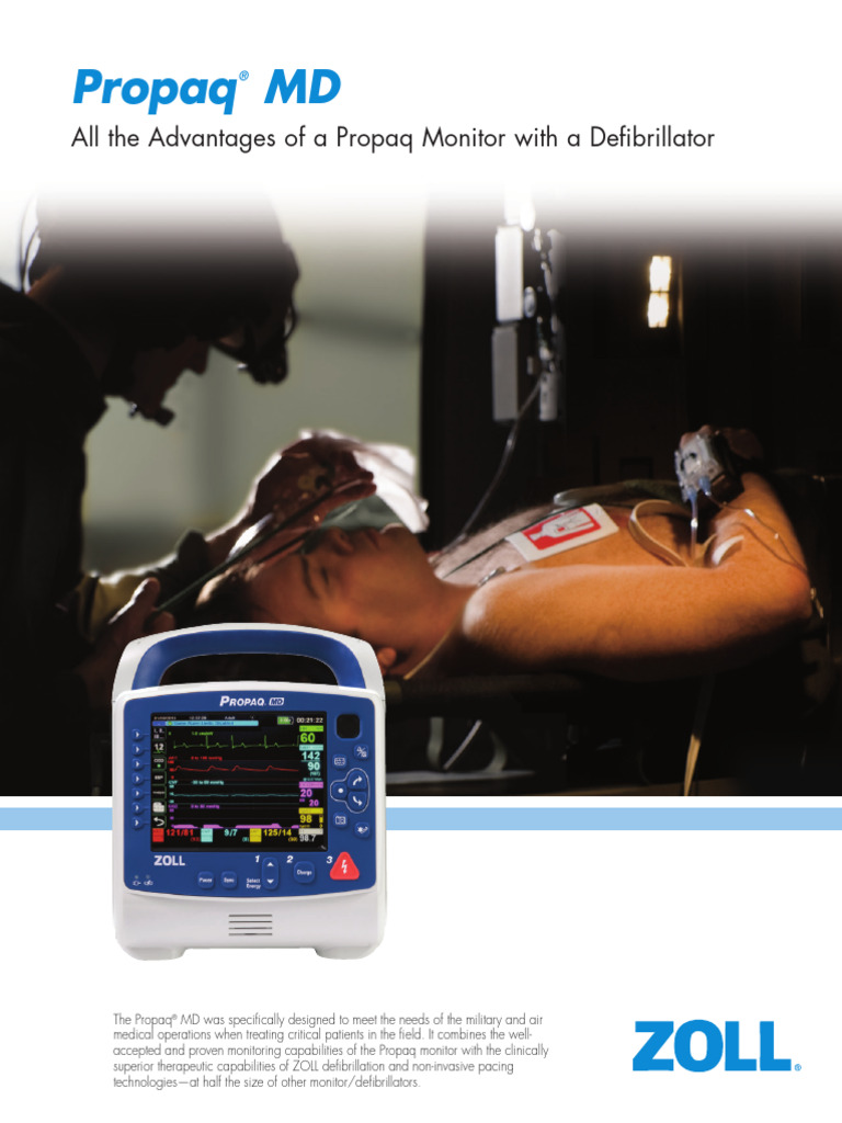 Propaq MD Monitor Defibrillator Benefits | PDF | Clinical Medicine ...