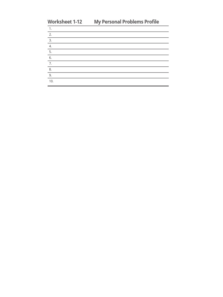 Worksheet 01 12 | PDF
