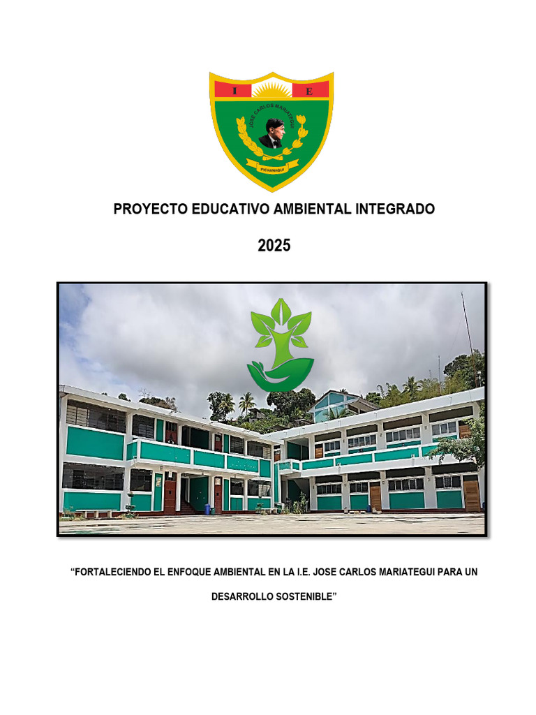 Proyecto Educativo Ambiental 2025 | PDF | Institución | Residuos