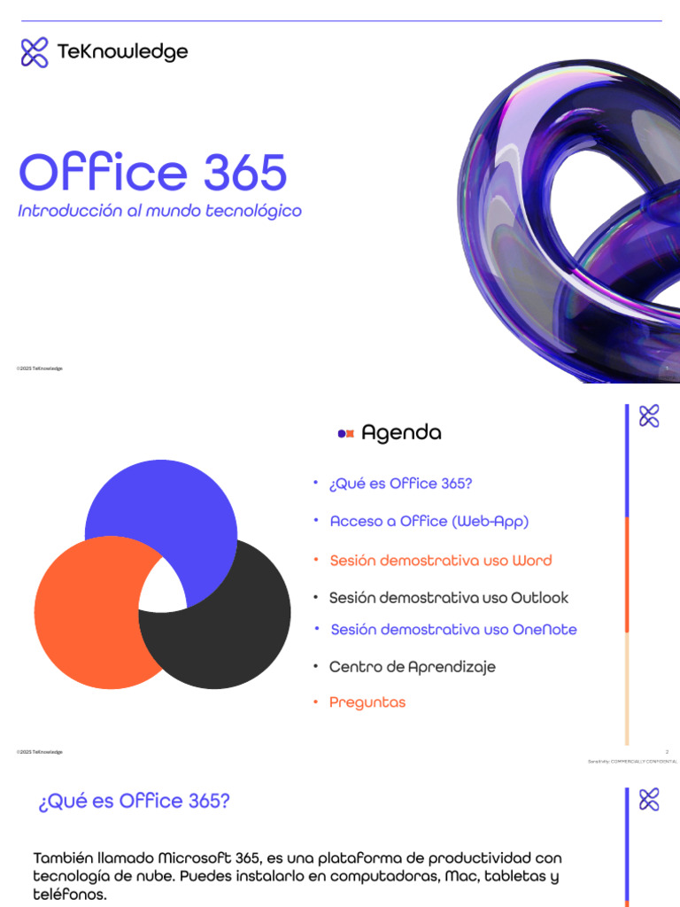 Guía de Uso de Office 365 | PDF | Informática | Microsoft