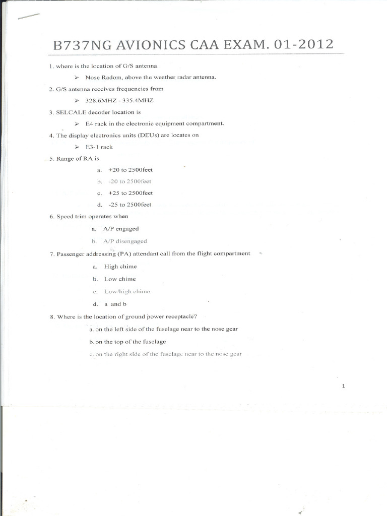 B737NG Av 2012-01 | PDF
