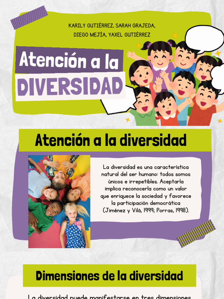 Presentación Atención A La Diversidad | PDF | Plan de estudios ...
