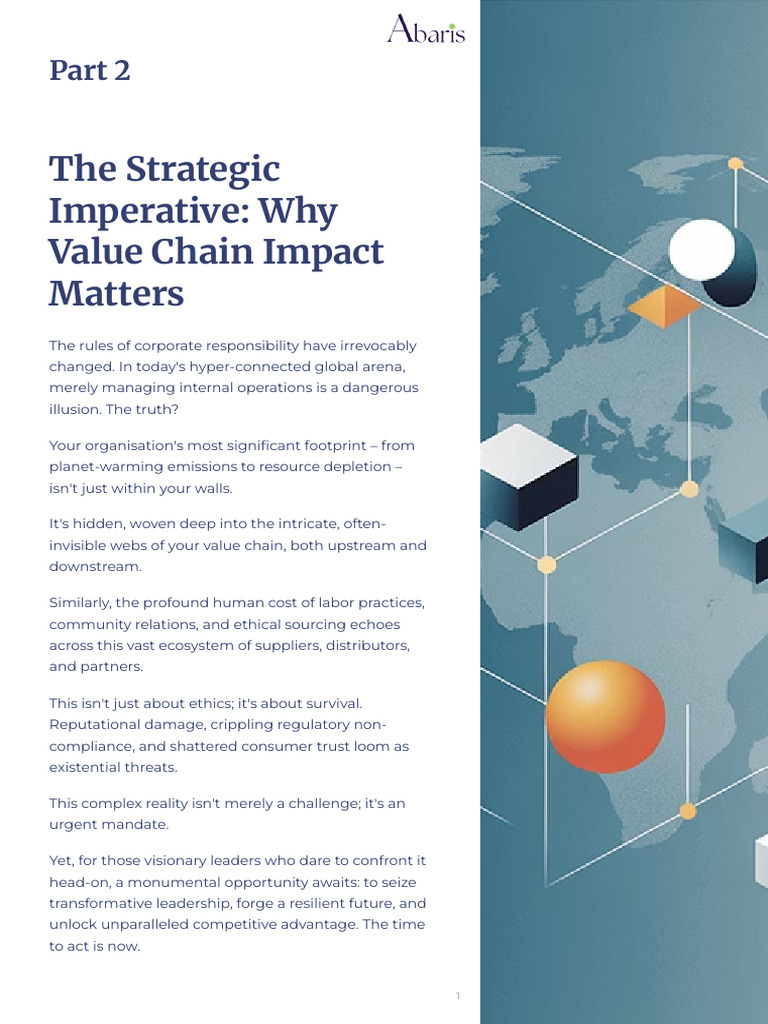 Corporate Responsibility Beyond Walls | PDF | Sustainability | Supply Chain