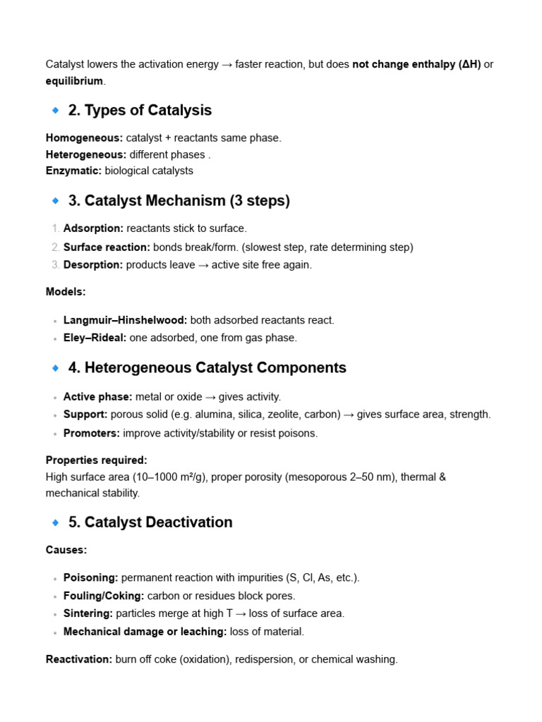 Understanding Catalysts and Their Mechanisms | PDF