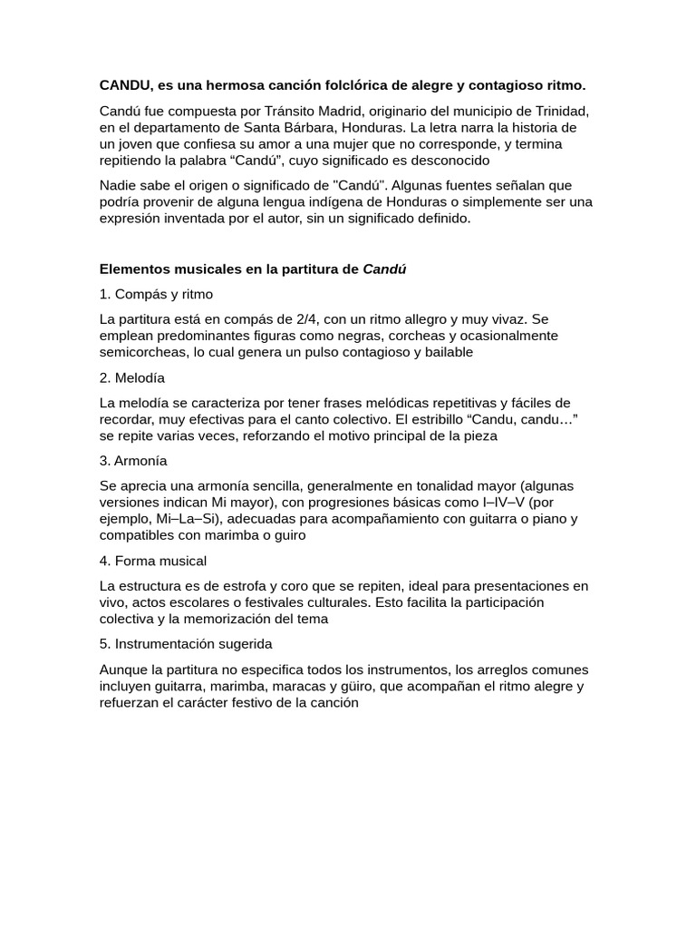 Significado y letra de 
