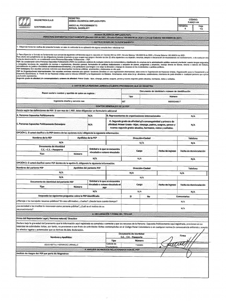 Formato Pep | PDF