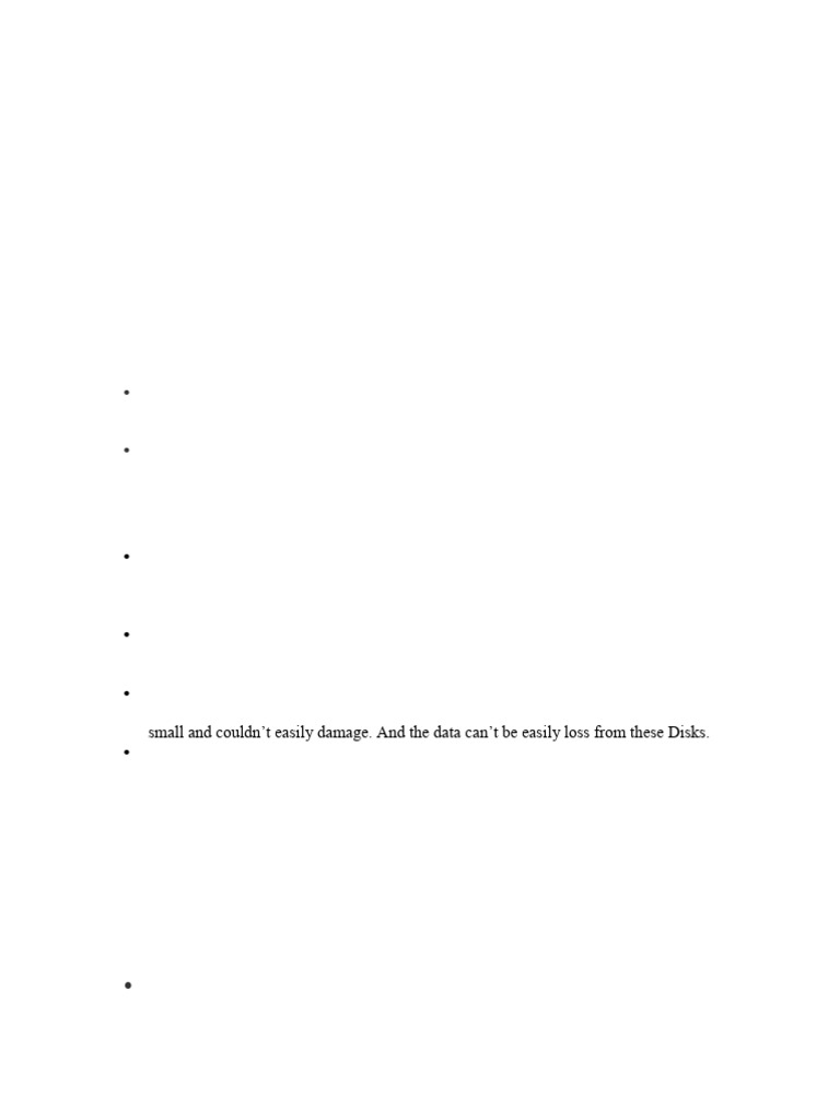 Topic 7 Secondary Storage | PDF | Computer Data Storage | Disk Storage