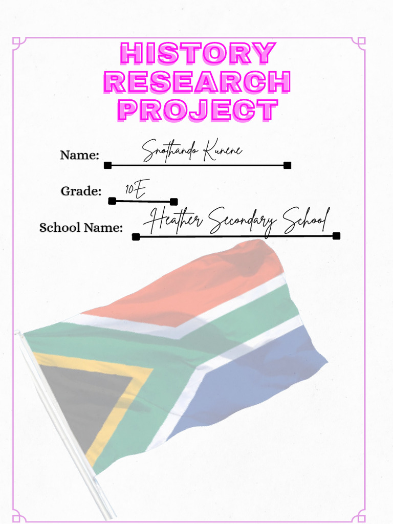 Grade 10 Research Project History | PDF
