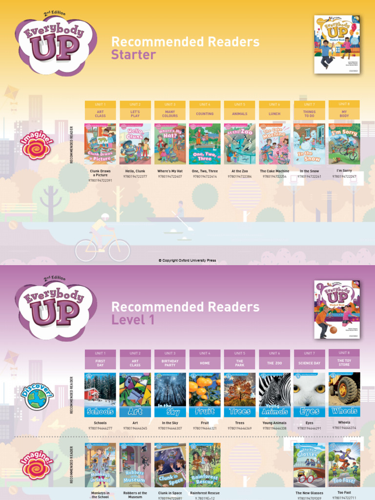 Oxford Recommended Readers List | PDF