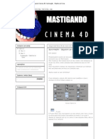 Mastigando Cinema 4D - Iluminação - Objetos de Cena