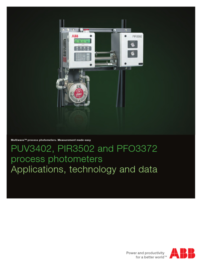 ABB Multiwave Photometers 1 | PDF | Optical Filter | Methyl Group