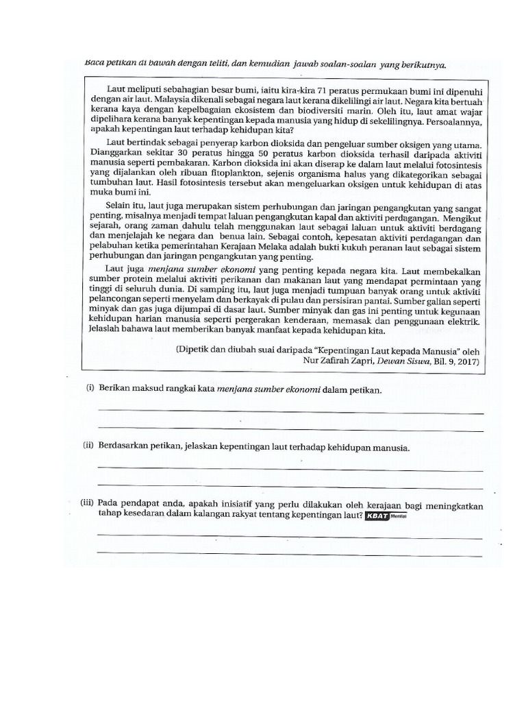 BM pt3 2022 | PDF