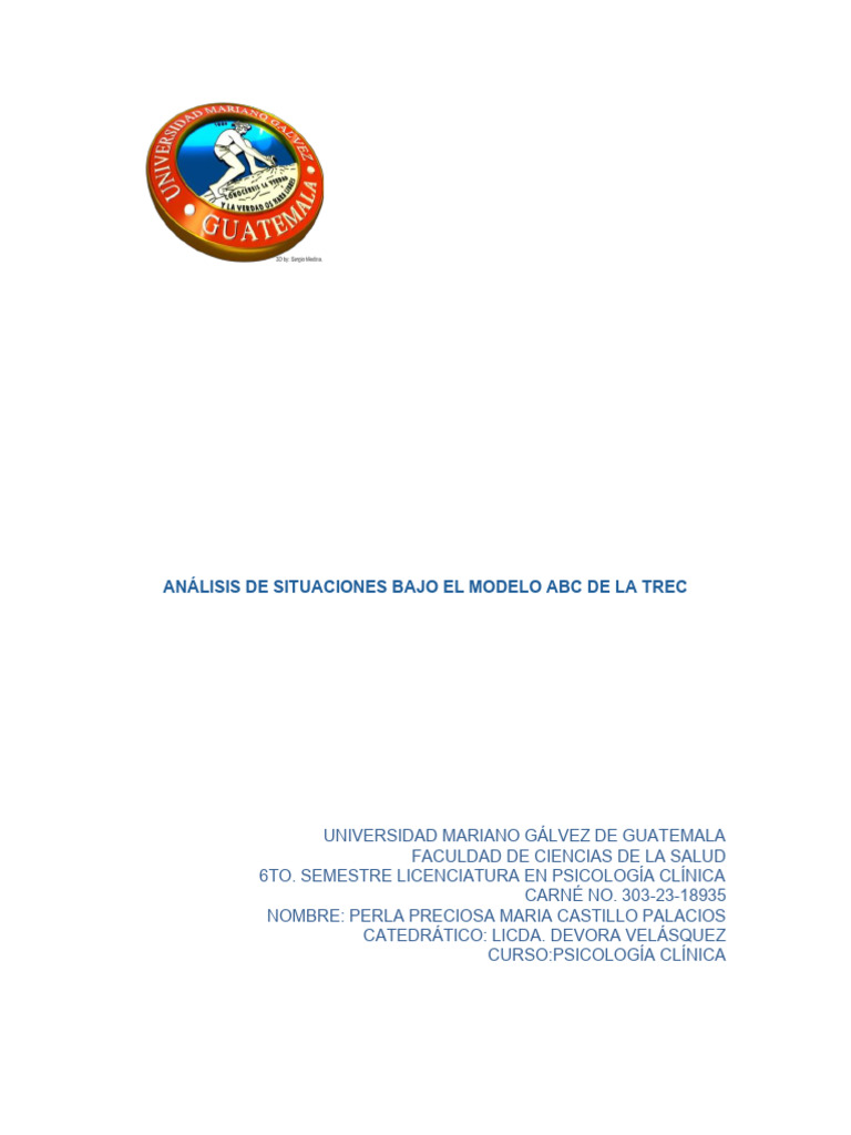 Análisis del Modelo ABC en TREC | PDF