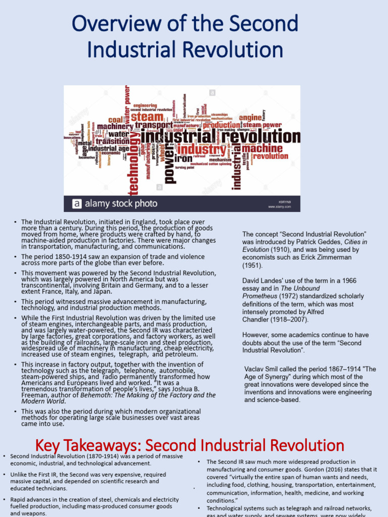 7.2 Second Industrial Revolution | PDF | Rail Transport | Industrial ...