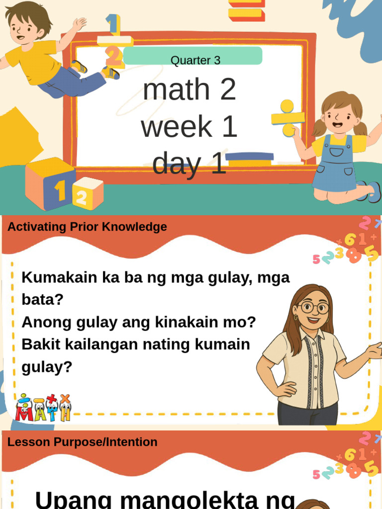 Math PPT Day 1 Tagalog | PDF