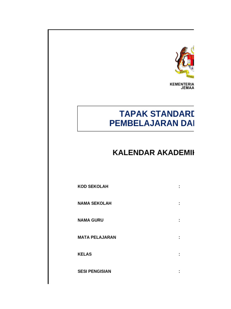 Borang SKPM STD 4 Gabungan 2023-NORMAH | PDF