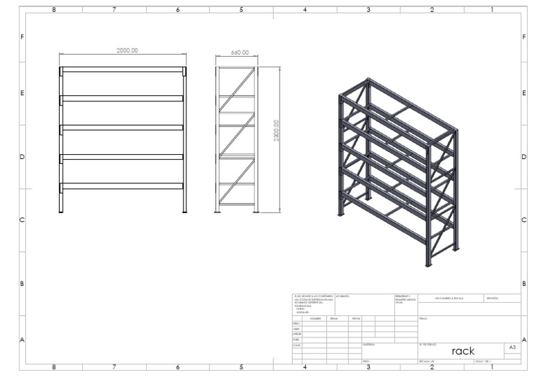 Rack 2300x2000x660 | PDF
