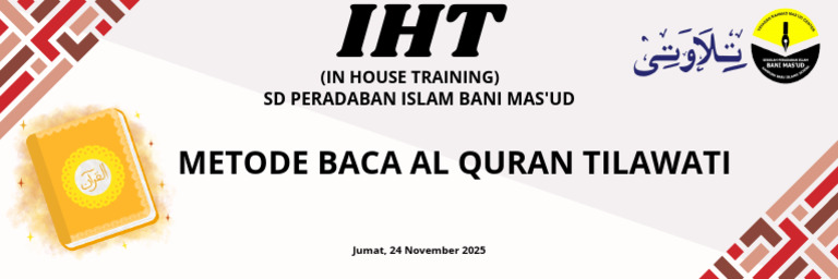 Iht (In House Training) - 20251023 - 073909 - 0000 | PDF