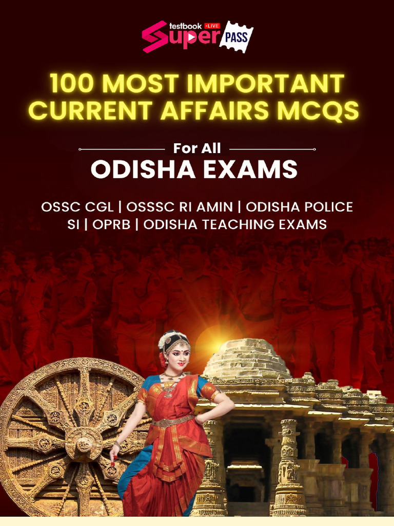 Odisha Current Affairs MCQs for Exams | PDF