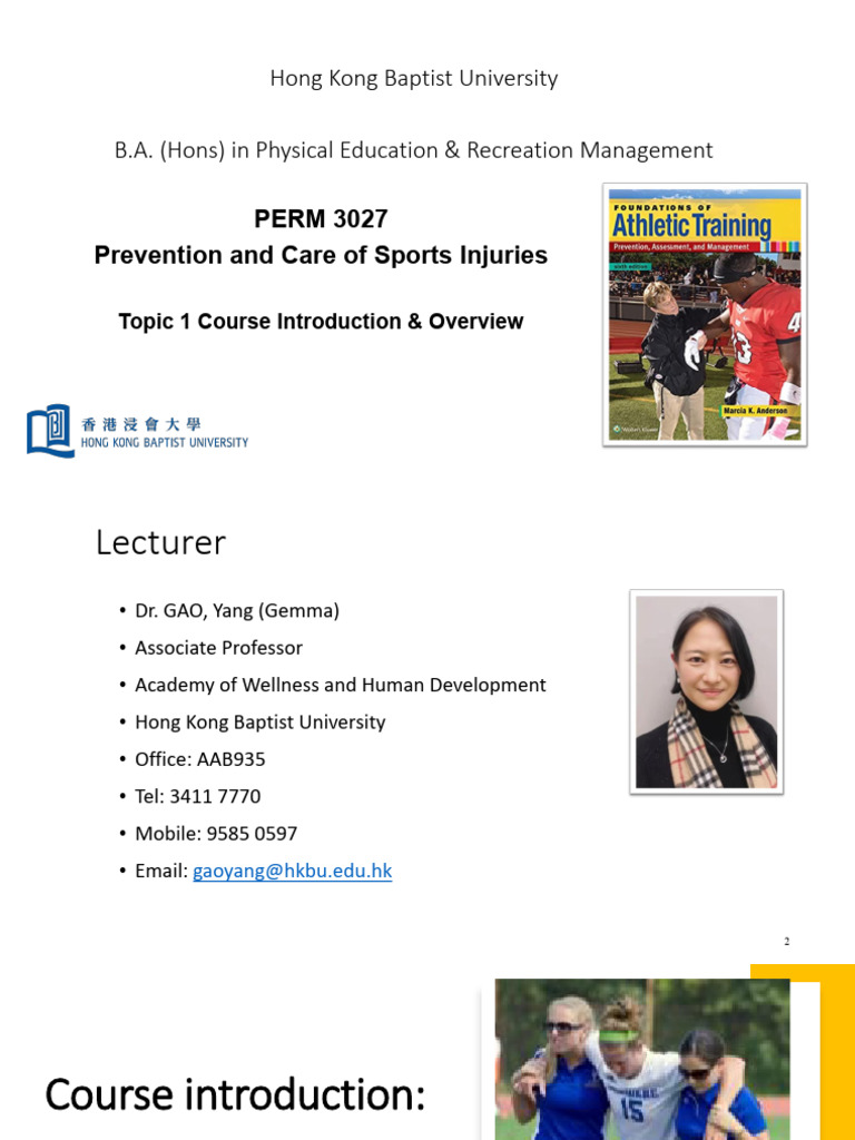 1 Course Introduction Overview - 25-26 - S | PDF