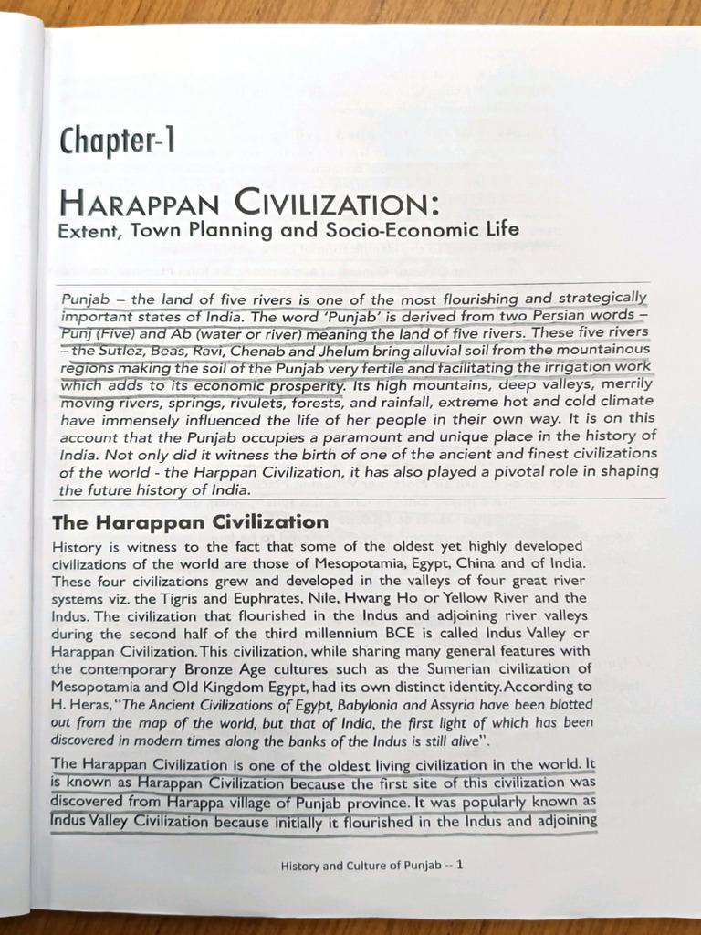 History Culture of Punjab | PDF