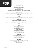 Garsa Kitchen Full Menu Overview | PDF | Salad | Food And Drink Preparation