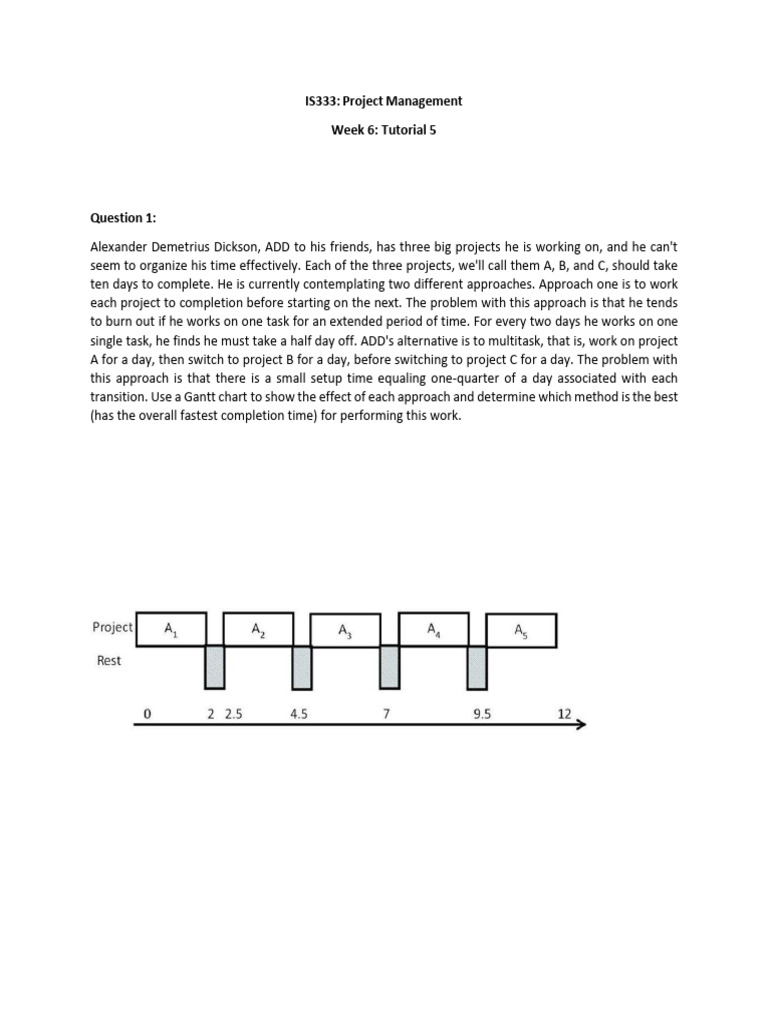 IS333 Tutorial 5 Solution | PDF | Applied Mathematics