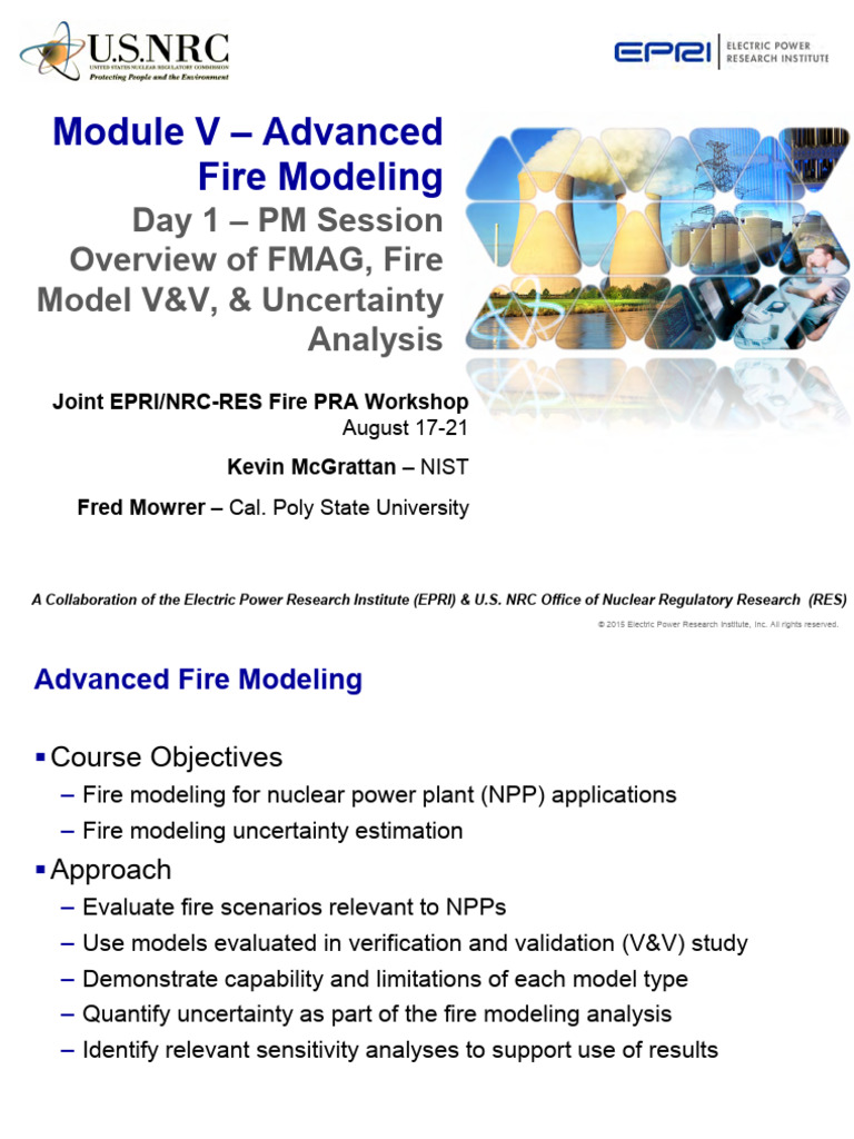Advanced Fire Modeling for NPP Safety | PDF | Fires | Combustion