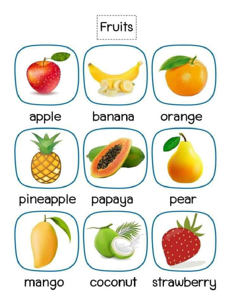 Fruits Name | PDF