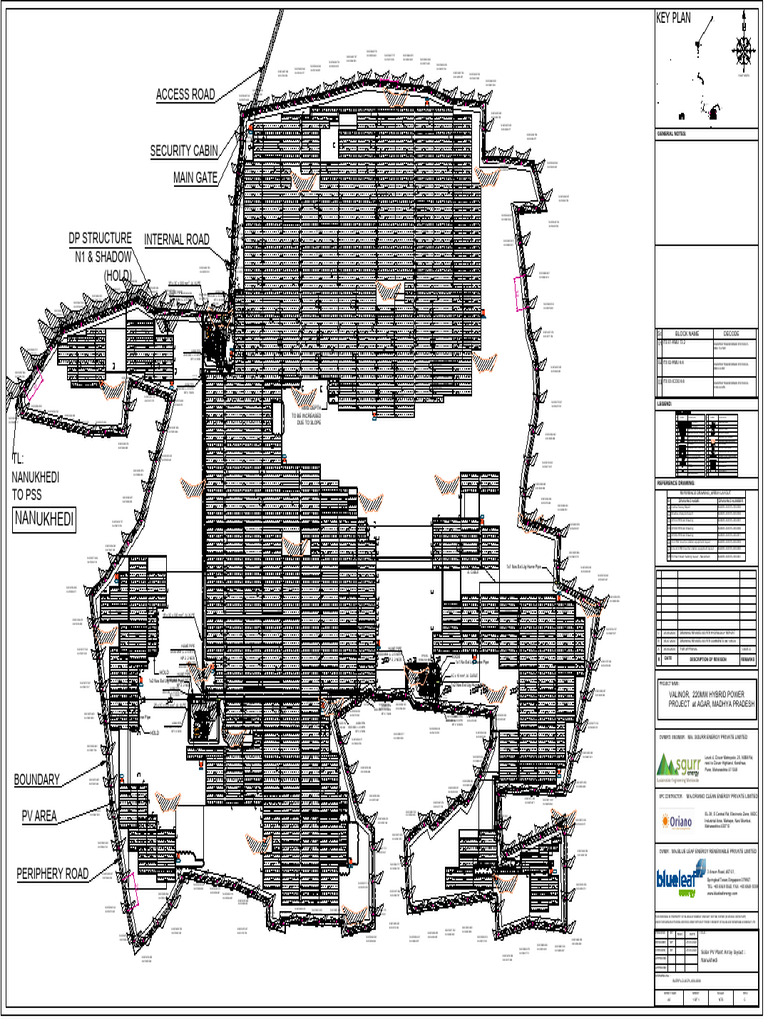 Nanukhedi Array Layout r1 V11-Array Layout Page 1 | PDF