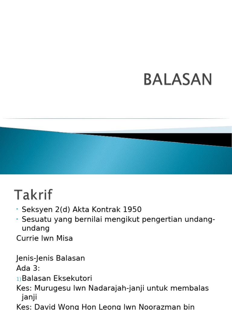 Kuliah 4 Balasan | PDF