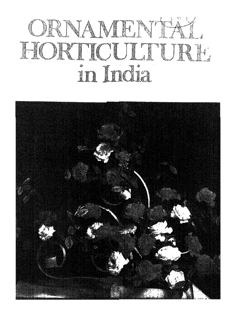 Ornamental Horticulture in India | PDF | Rose | Horticulture