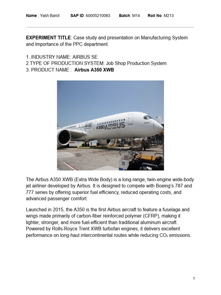 Assignment 1 PPC Yash Barot | PDF | Transport | Aviation