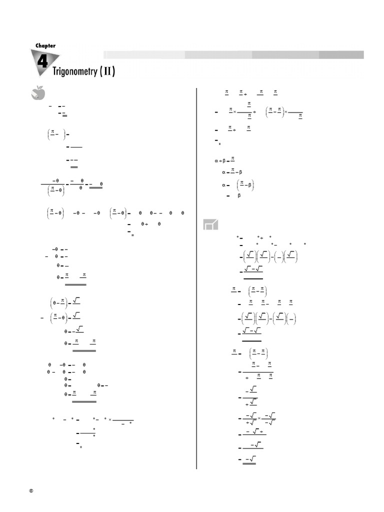 M2A Ch04 Textbook Full Solutions | PDF
