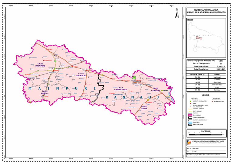 Ga-10.43 Mainpuri and Kannauj District | PDF