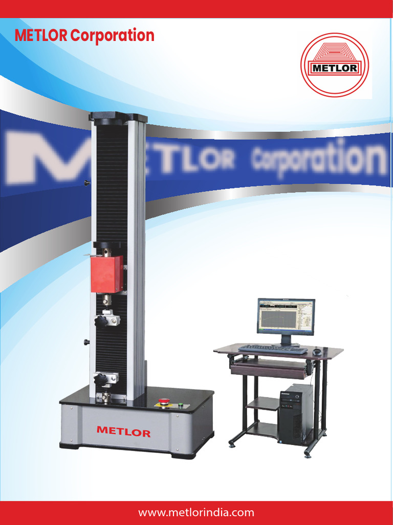 Universal Testing Machine Overview | PDF