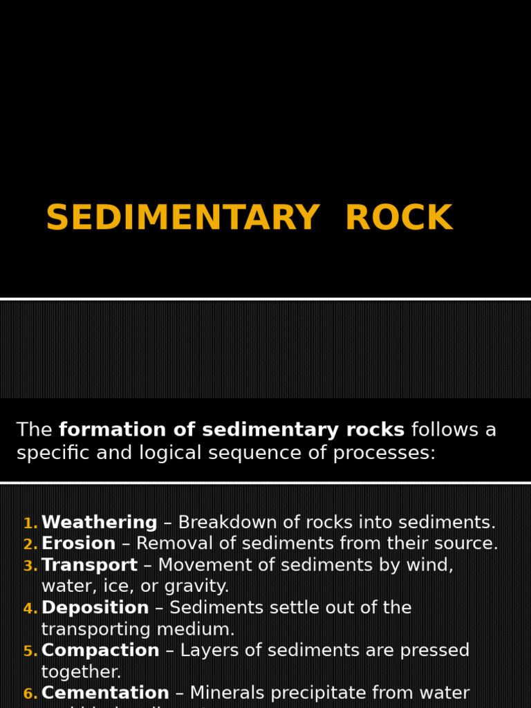 Understanding Sedimentary Rock Formation | PDF | Sedimentary Rock ...