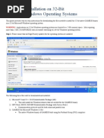 WinGAMESS Setup Guide 32