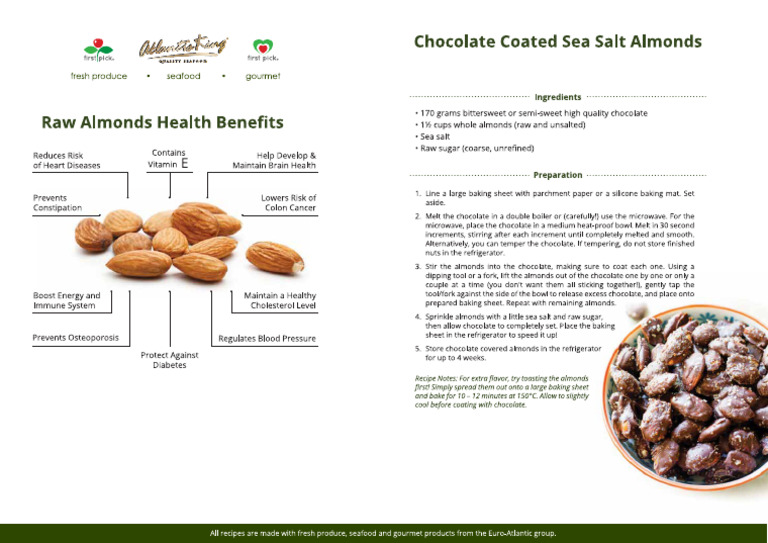 Almond Recipe | PDF