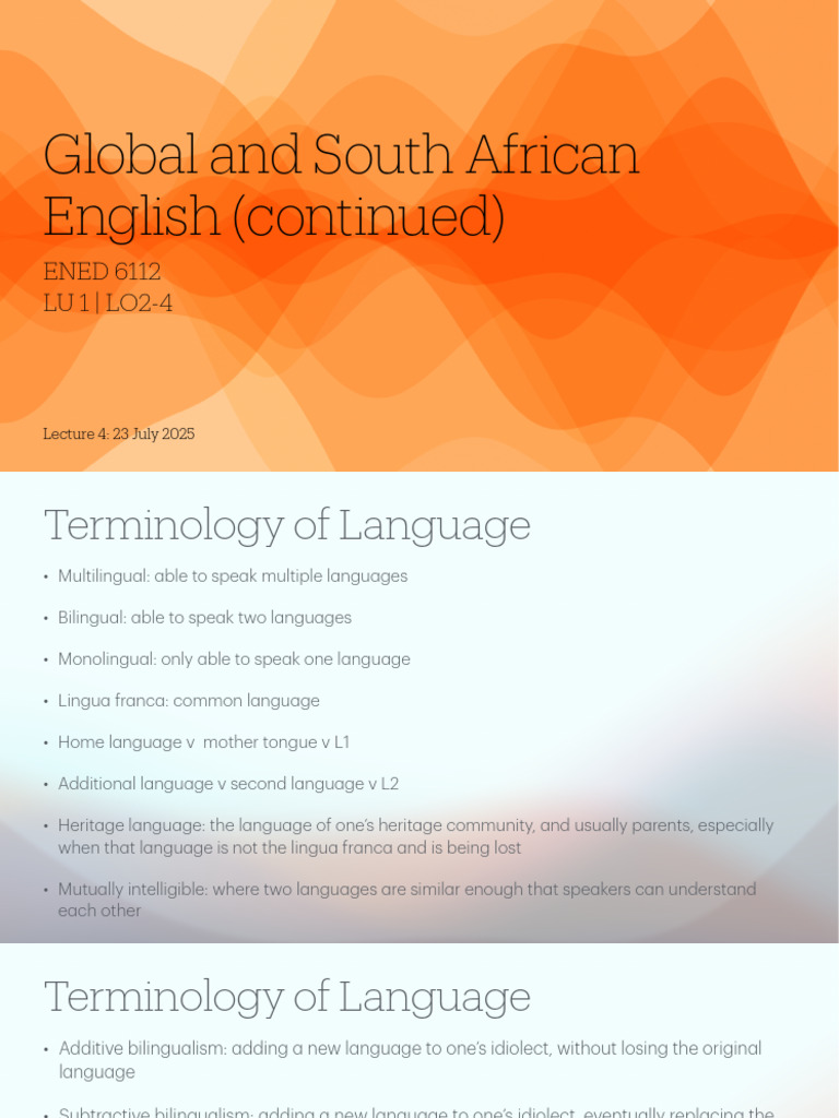 Lecture 4 Slides - 23 July | PDF | Linguistics | Psycholinguistics