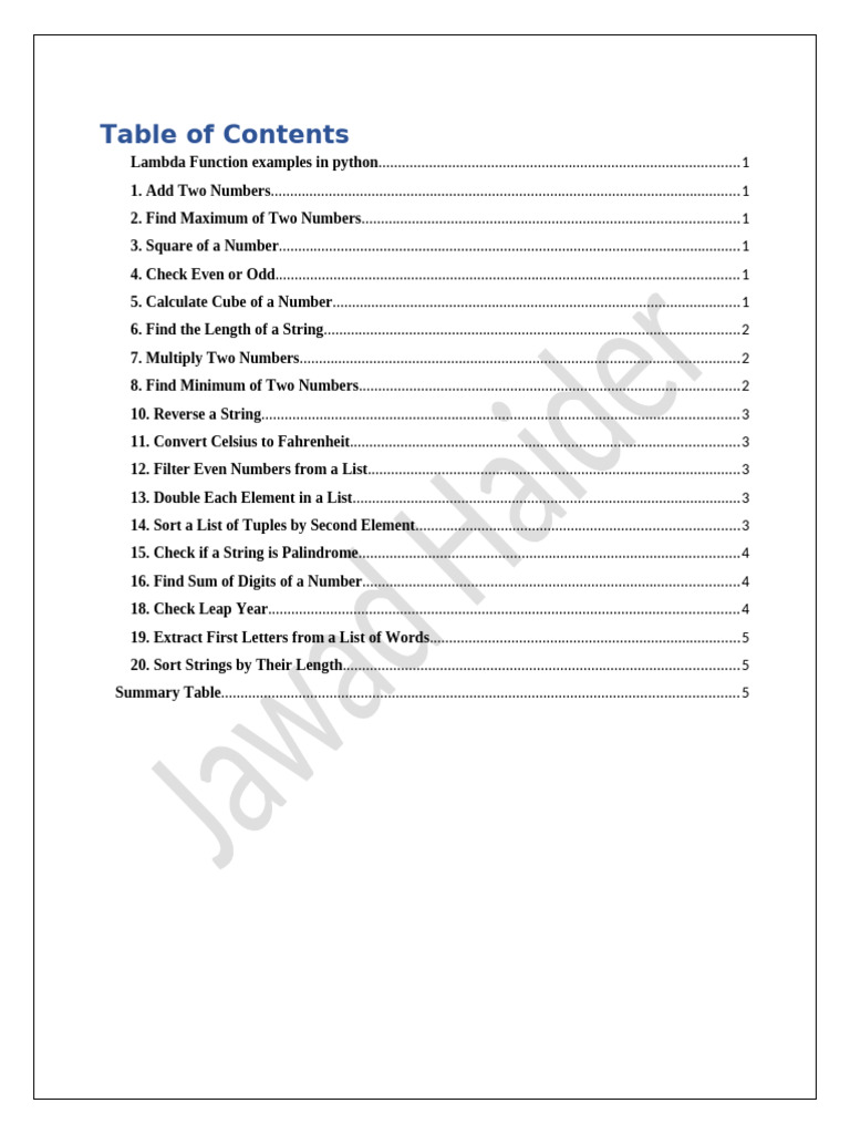 Lambda Function Examples | PDF | Anonymous Function | Computer Programming