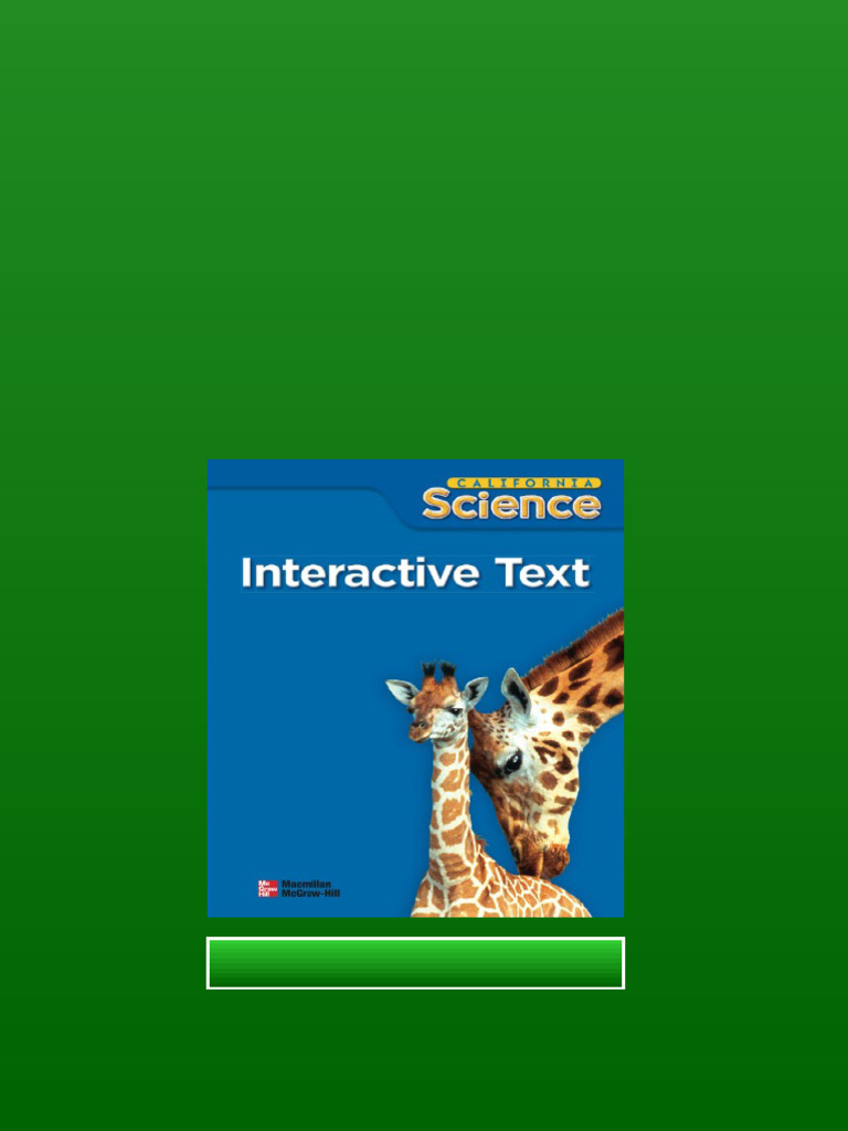 California Science Interactive Text Grade 2 Student Edition Mcgrawhill ...