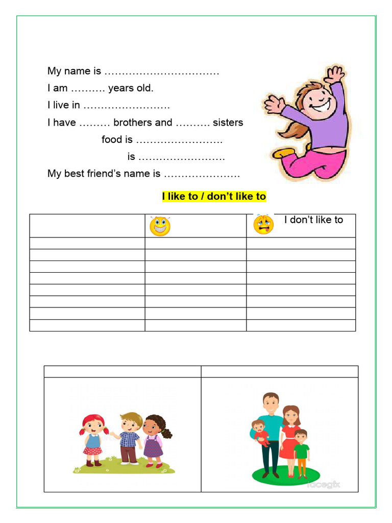 Introduce Yourself PDF