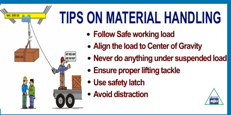 Essential Tips for Safe Material Handling | PDF