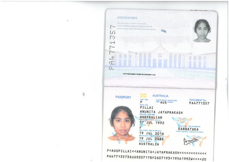 Anu Passport | PDF
