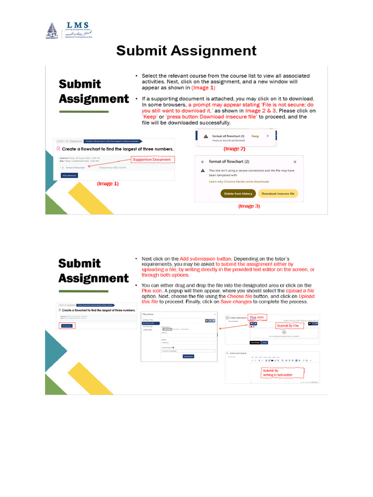 Submit Assignment On Lms | PDF