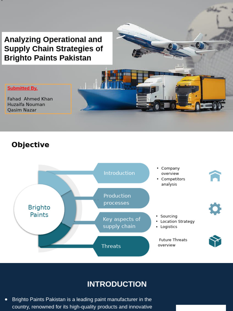 Brighto Paints Supply Chain Analysis | PDF | Supply Chain | Paint