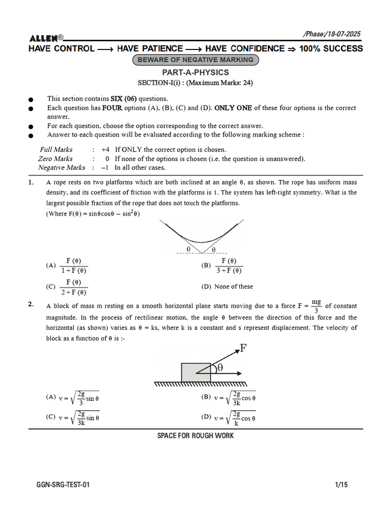 Physics | PDF | Force | Friction