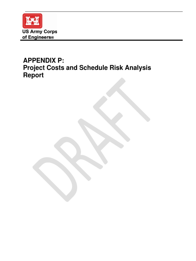 Cost & Schedule Risk Analysis Report | PDF | Risk Management | Risk